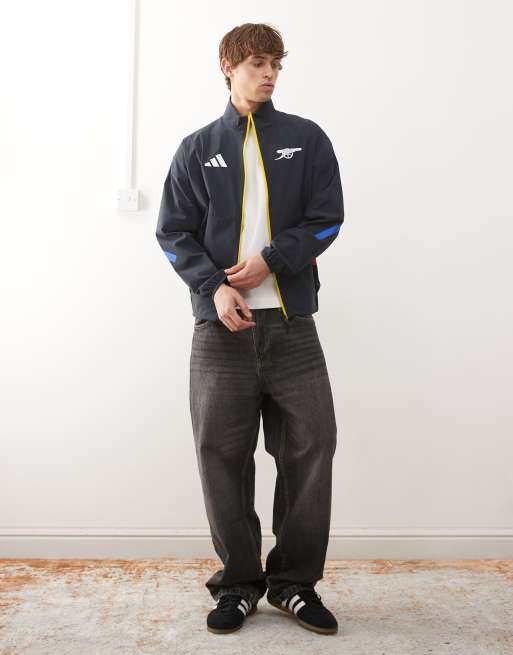 adidas Football - Arsenal ZNE Anthem - Giacca blu navy, 2 di 5