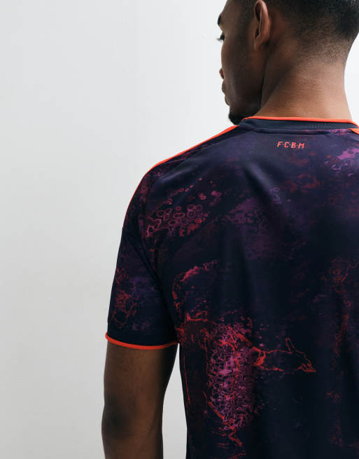 adidas Football Bayern Munich 26/27 third jersey en imprimé violet, 2 de 5