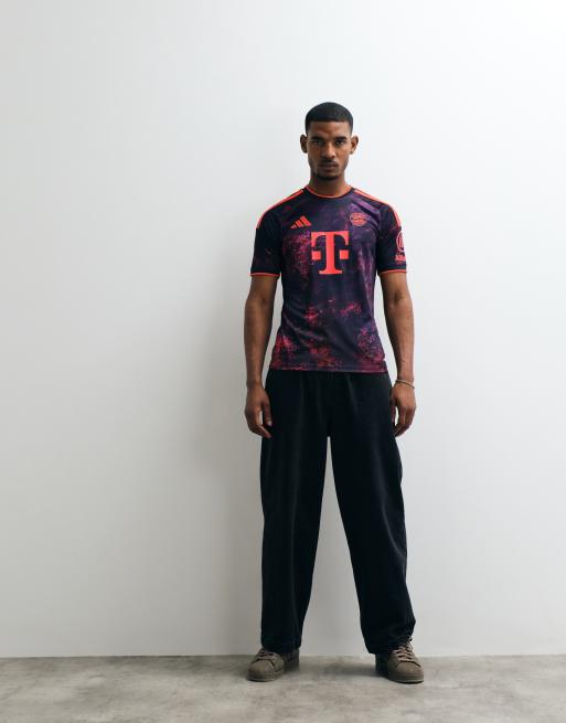 adidas Football Bayern Munich 26/27 third jersey in purple print, 4 of 5