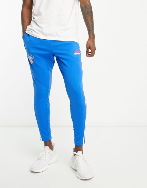 adidas Football Bayern Munich training joggers in blue