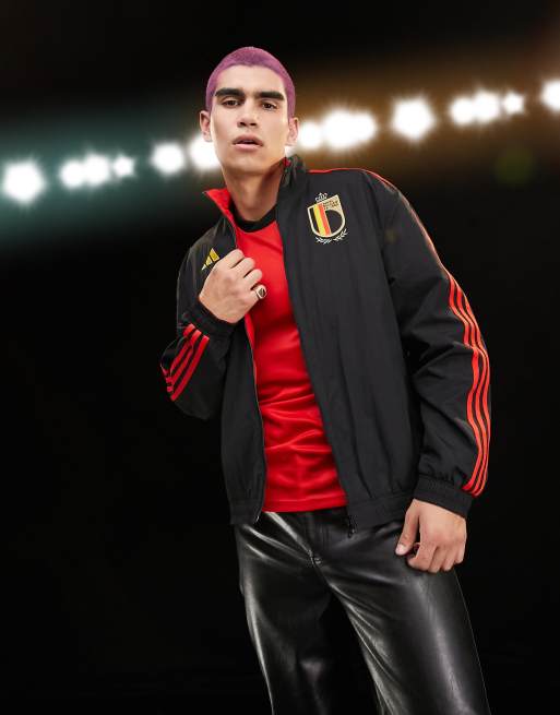 adidas Football - Belgium World Cup 2022 Anthem - Jakke i sort