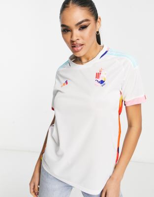 Adidas Belgium 2022 Away Jersey (White)