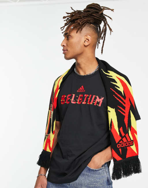 adidas Football - Belgium World Cup 2022 - Sort t-shirt