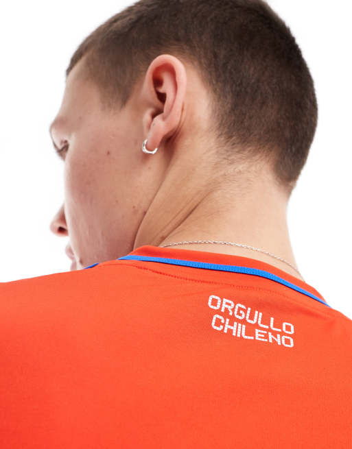 adidas Originals Chile 2024 Home Jersey in red 