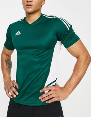 adidas Football Condivo 22 t-shirt in green - ASOS Price Checker