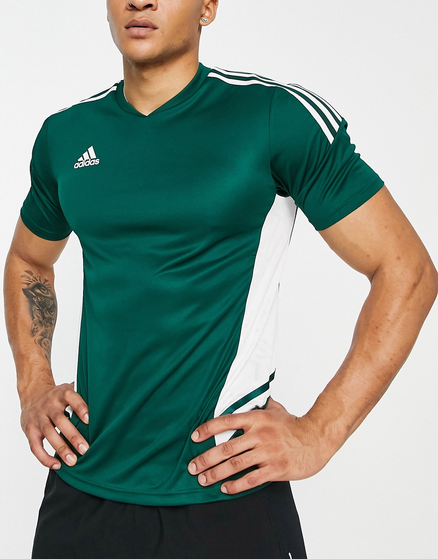 adidas Football - Condivo 22 - T-shirt verde calcio uomo Verde
