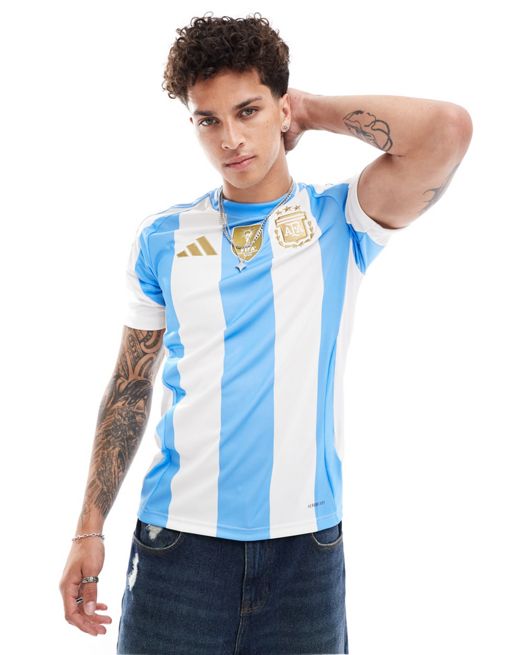 adidas Football Copa America 2024 Argentina Home shirt in white