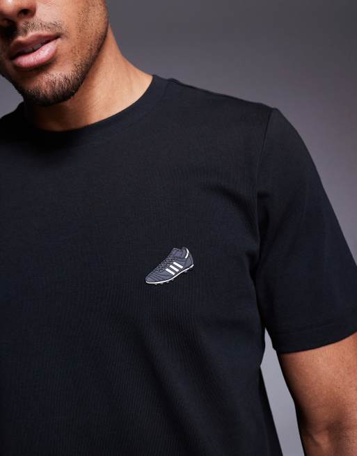 adidas Football – Copa – T-Shirt in Schwarz mit Motiv, 3 von 4