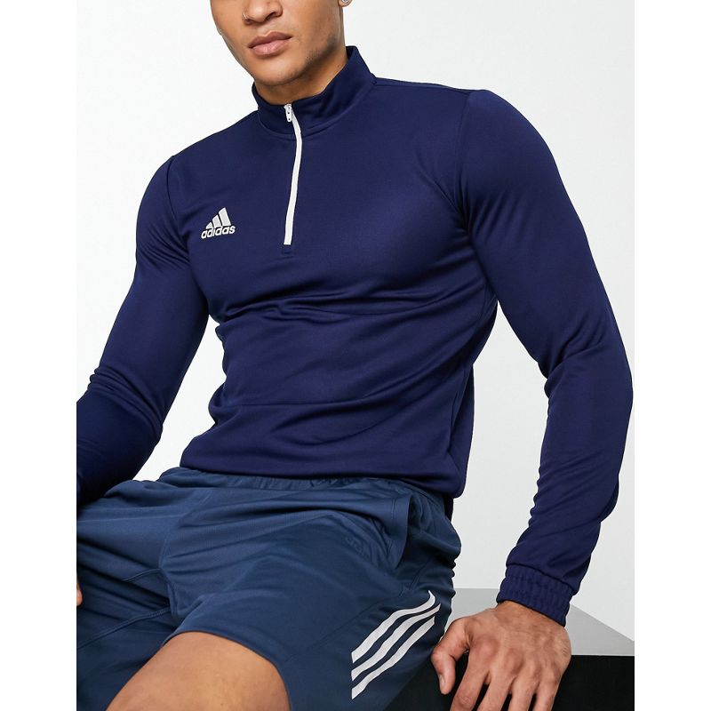 Activewear wOm5R adidas Football - Entrada 22 - Felpa blu navy con zip corta