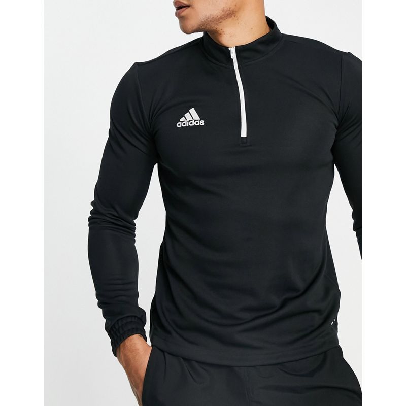 Activewear Uomo adidas Football - Entrada 22 - Felpa nera con zip corta