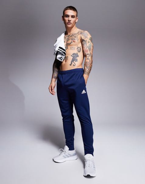 adidas Football – Entrada 22 – Granatowe joggersy - view 1