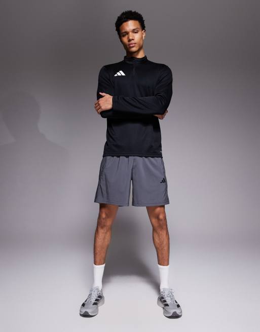 adidas Football Entrada 26 1/4 zip top in black, 2 of 5