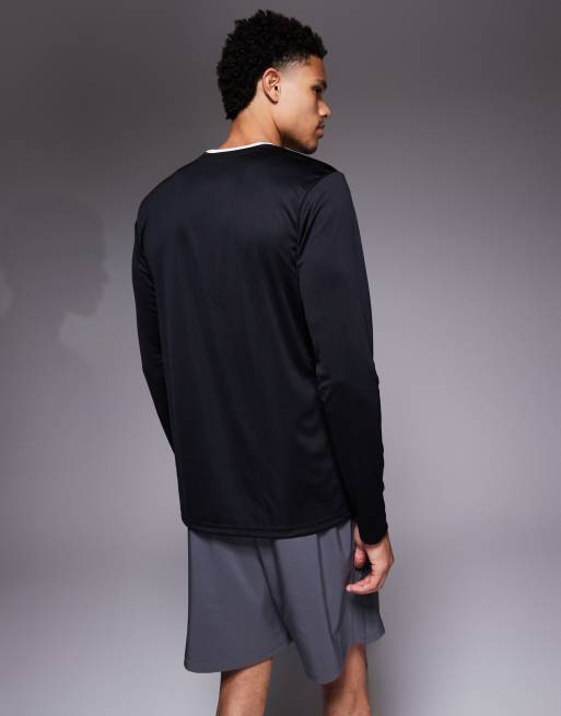adidas Football Entrada 26 long sleeve top in black, 3 of 5