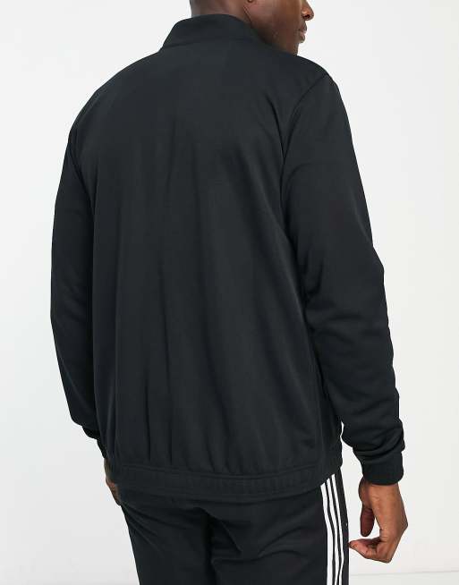 adidas Football Entrada zip up top in black, 2 of 4