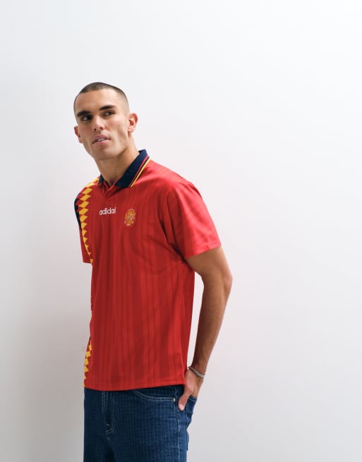 adidas Football - Espagne 94 - Maillot rétro - Rouge, 2 de 5