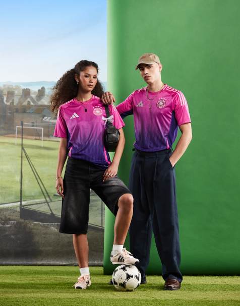 adidas Football Euro 2024 Germany away shirt in purple