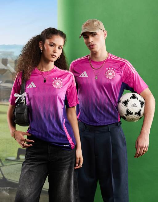 adidas Football Euro 2024 Germany away shirt in purple ASOS