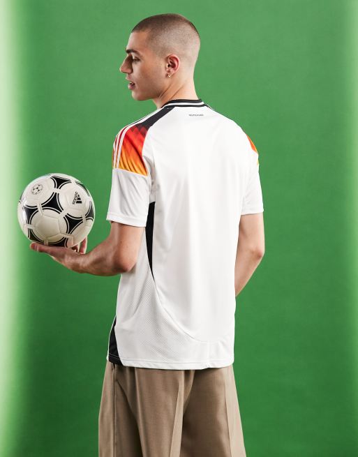 adidas Football Euro 2024 Germany home shirt in white ASOS