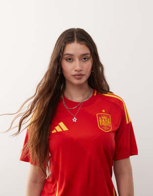 adidas Football - Euro 2025 - Spanien - Rød hjemmebanetrøje - view 1
