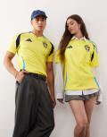 [adidas performance] adidas Football Euro 2025 Sweden home shirt in yellow XS Yellow