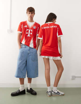 Football - FC Bayern München 25/26 - Heimtrikot in Rot Rot L