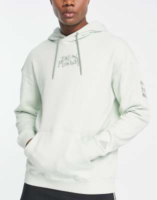 adidas Football – FC Bayern München – Kapuzenpullover in Hellgrün