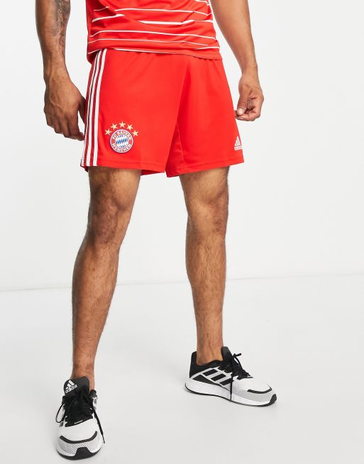 adidas Football – FC Bayern Munich 2022/23 Home – Czerwone szorty