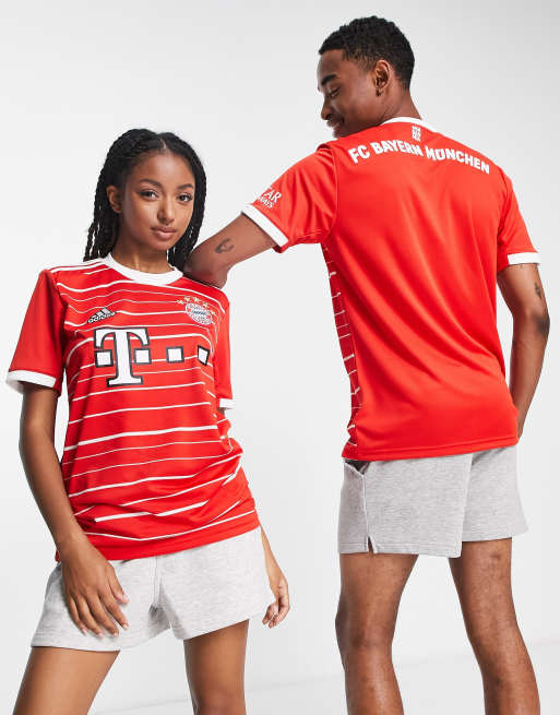 adidas Football FC Bayern Munich 2022/23 Women's Home shirt in red