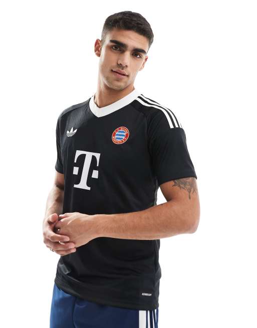 adidas Football FC Bayern Munich 24 25 third goalkeeper jersey in black ASOS