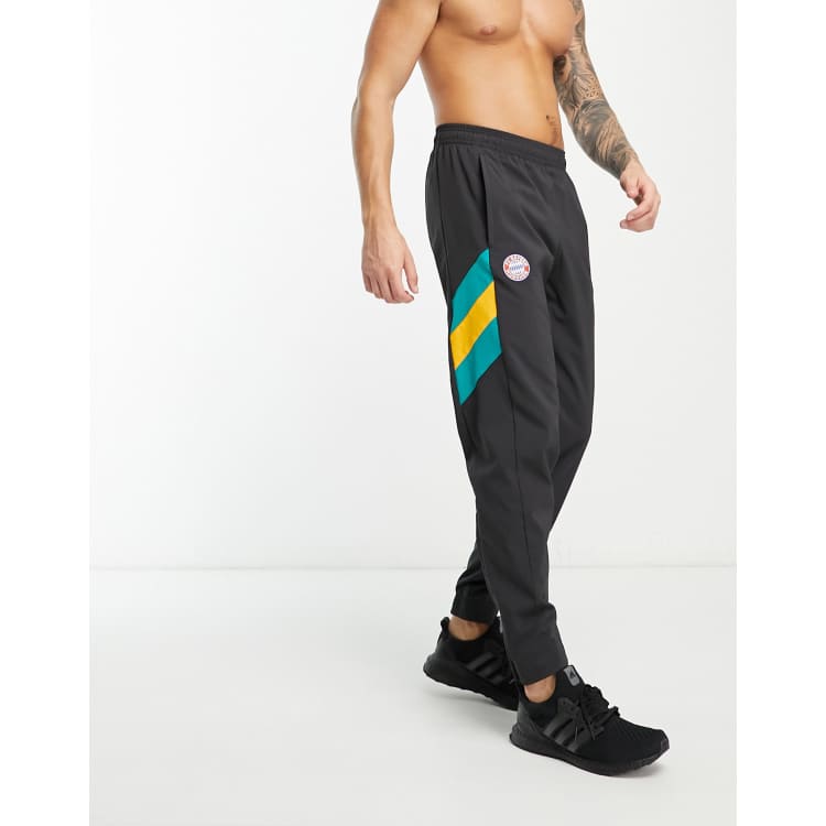 adidas Football FC Bayern Munich Icons joggers in black | ASOS