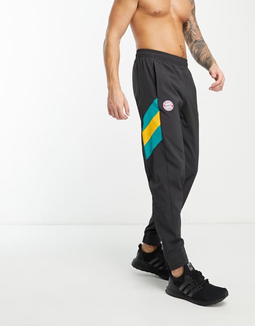 adidas Football FC Bayern Munich Icons joggers in black | ASOS