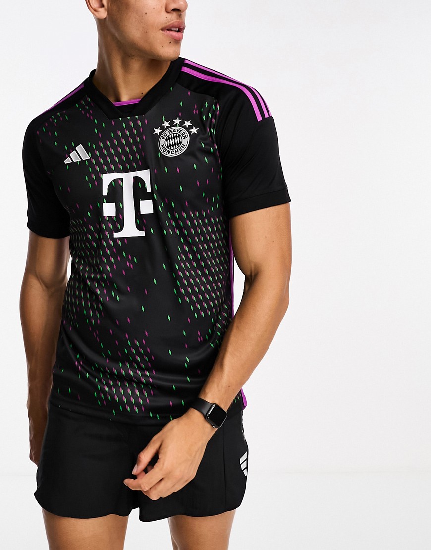 adidas Football FC Bayern Munich jersey t-shirt in black