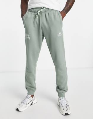 adidas Football FC Bayern Munich joggers in green - ASOS Price Checker