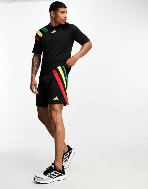 adidas Football – Fortore 23 – Czarne szorty, 3 z 4