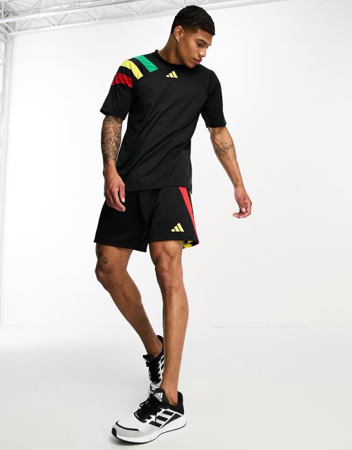 adidas Football – Fortore 23 – Czarny T-shirt, 3 z 4