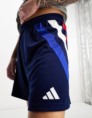 adidas Football Fortore 23 shorts in navy