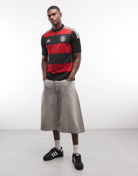 adidas Football Germany 14 Bring Back Auswärtstrikot in Schwarz und Rot - view 1