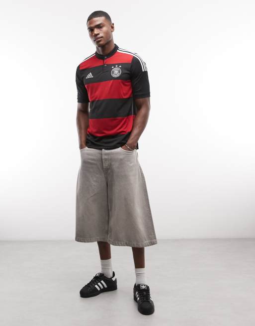 adidas Football Germany 14 bring back udebanetrøje i sort og rød, 2 af 5