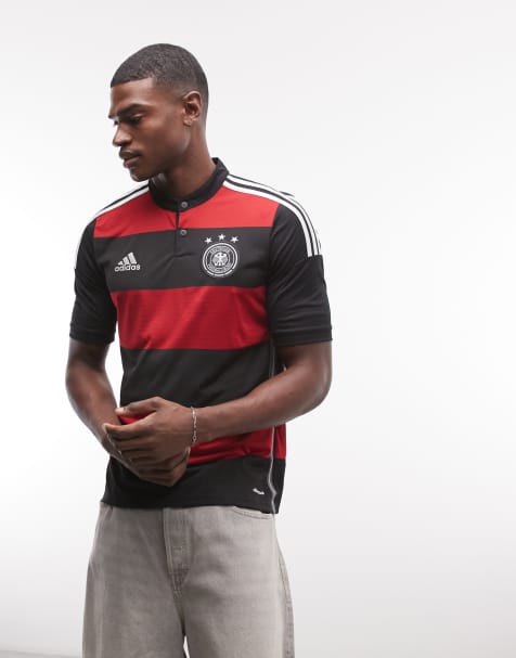 adidas Football Germany 14 bring back uitshirt in zwart en rood - view 1