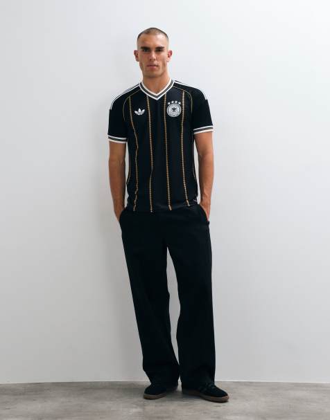 adidas Football Germany 26/27 tredjetröja i svart rand - view 1