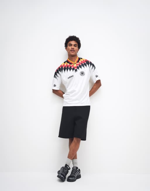adidas Football Germany 94 maillot rétro blanc imprimé, 2 de 5