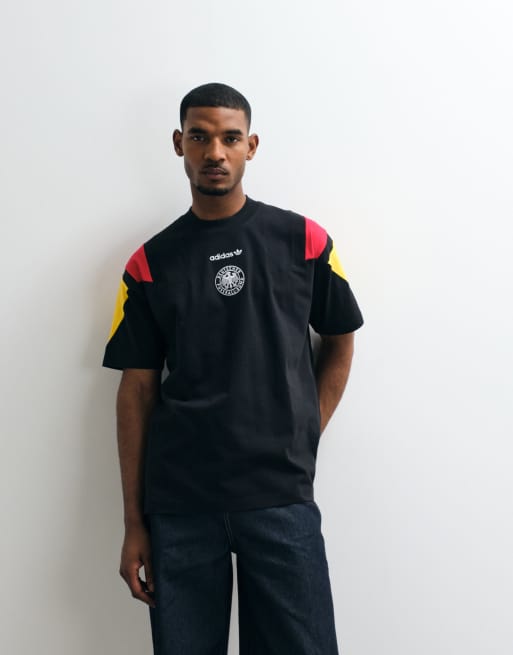 adidas Football - Germany EQT Bring Back - Sort T-shirt, 3 af 5