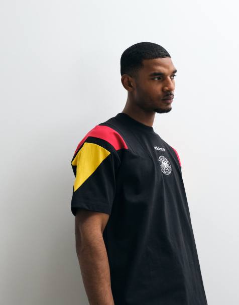 adidas Football – Germany EQT Bring Back – Svart t-shirt - view 1