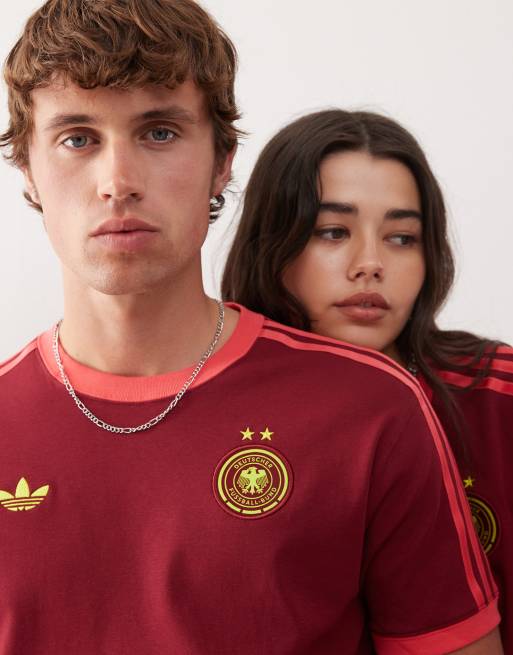 adidas Football - Germany - T-shirt i bordeaux, 2 af 4
