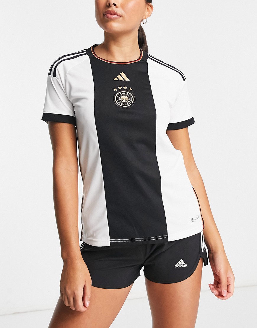 adidas Football Germany World Cup 2022 home shirt in white