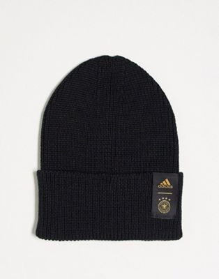 adidas Football Germany World Cup 2022 Lifestyler beanie in black - ASOS Price Checker