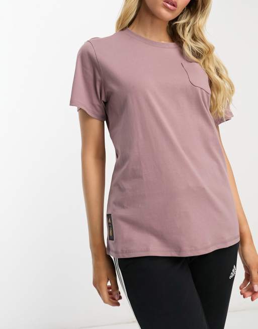 adidas – Football Germany World Cup 2022 – Röd t-shirt med märkeslogga