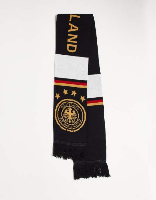 adidas Football Germany World Cup 2022 scarf in black ASOS