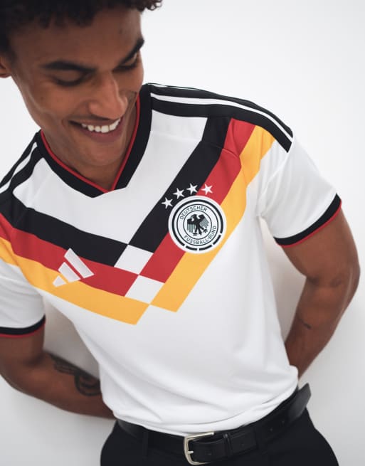 adidas Football Germany World Cup 26 home shirt in white, 3 of 5