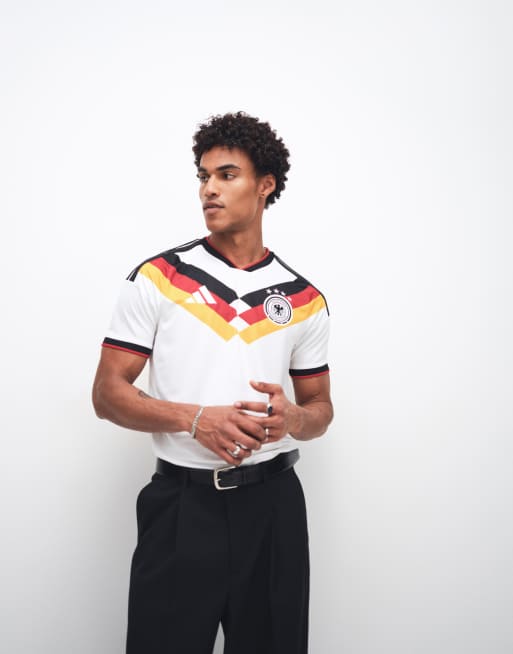 adidas - Football - Germany World Cup 26 - Thuisshirt in wit, 2 van 5